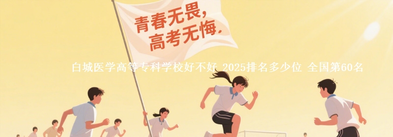 白城医学高等专科学校全国排名多少位：全国第60名