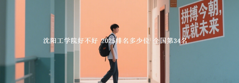 沈阳工学院全国排名多少位：全国第34名