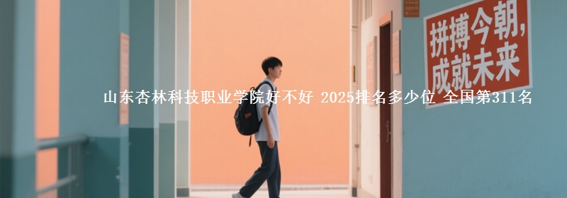 山东杏林科技职业学院全国排名多少位：全国第311名