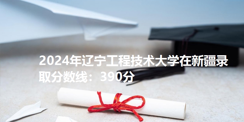 2024年辽宁工程技术大学在新疆录取分数线：390分