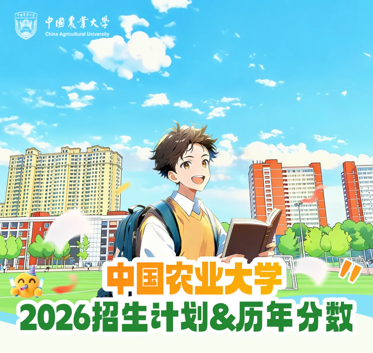 2026多少分能上中国农业大学？近三年分数位次