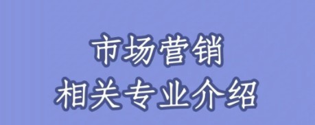 市场营销(大数据营销方向)