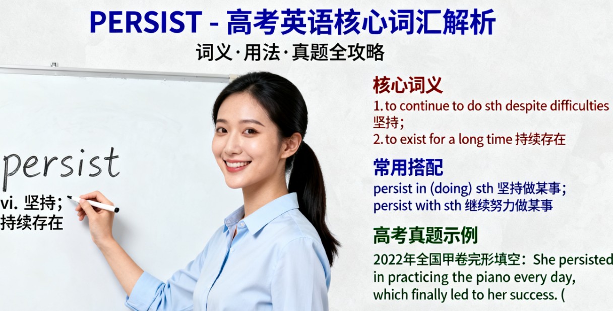 persit的高考题目示例