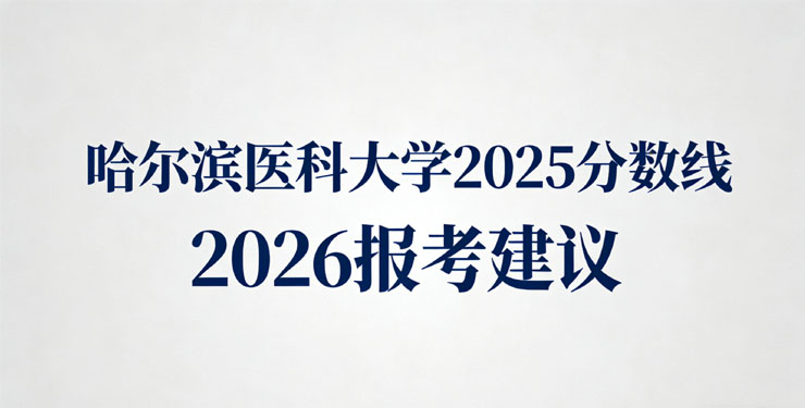 哈尔滨医科大学2025分数线和最低位次 哈尔滨医科大学2025分数线和最低位次