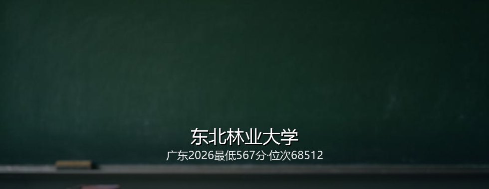 东北林业大学