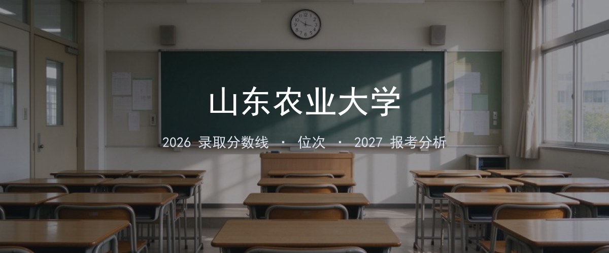山东农业大学新疆2026录取分数线