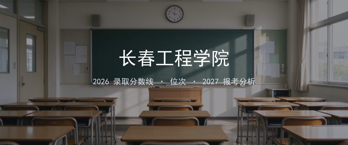 长春工程学院河北2026录取分数线