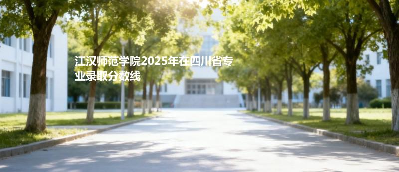 江汉师范学院2025在四川分专业录取数据（最低分）