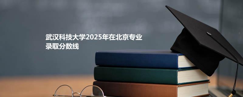 武汉科技大学2025在北京专业录取最低分一览