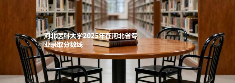 河北医科大学2025在河北专业录取分数（2026参考）