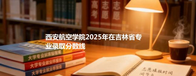 西安航空学院2025高考在吉林分数线：最低500分
