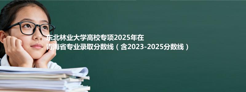 东北林业大学高校专项2025年在青海分数线和最低位次(含2023-2025历年)