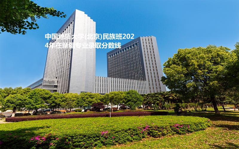 中国地质大学(北京)民族班2024高考新疆专业录取分数线
