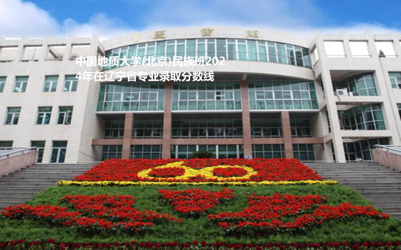 中国地质大学(北京)民族班2024高考辽宁省专业录取分数线