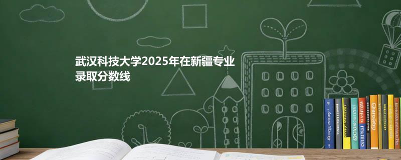 武汉科技大学2025在新疆专业录取最低分和最高分汇总