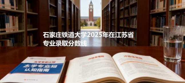 石家庄铁道大学2025在江苏分专业录取最低分汇总（2026高考参考）