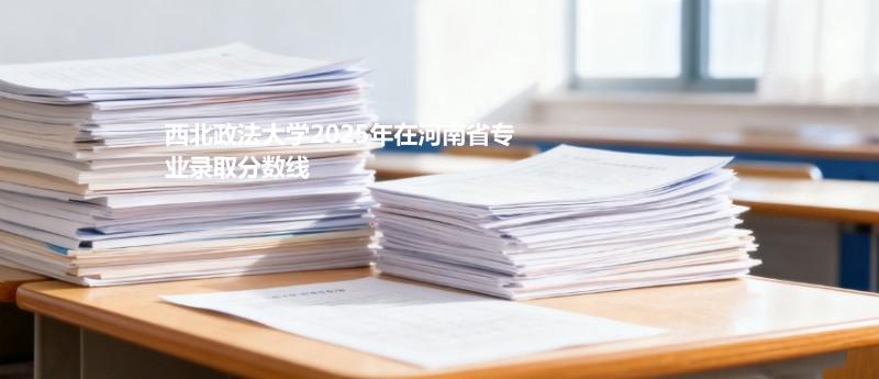 西北政法大学2025高考河南专业录取分数一览表：历史类最低573分