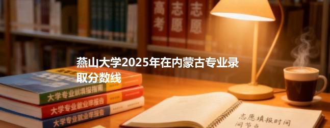 燕山大学2025在内蒙古专业录取最低分、最高分